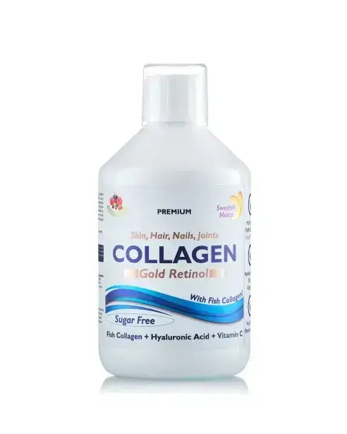 Fischkollagen 12500 mg, Gold-Retinol 500 ml <tc>Swedish Nutra</tc>