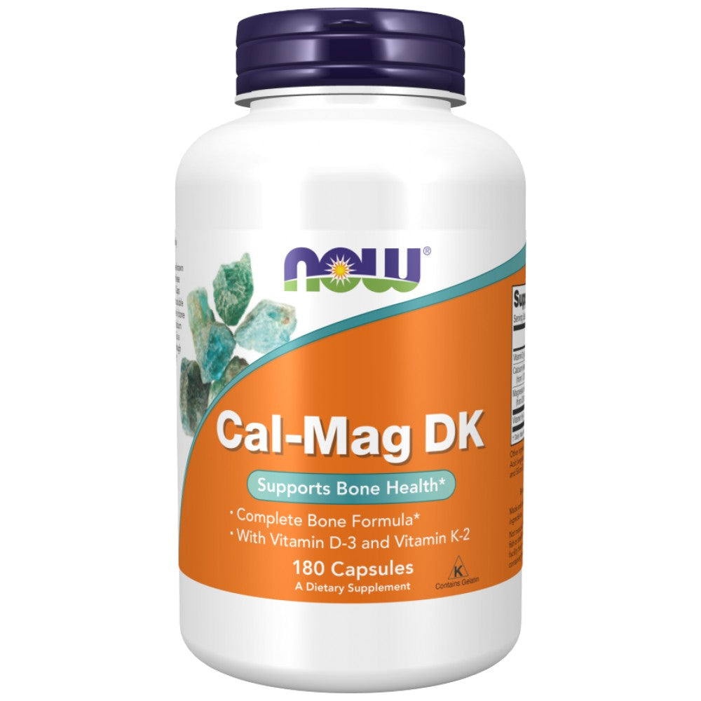 Cal-Mag DK | Kalzium, Magnesium, Vitamin D3 + K2 - 180 Kapseln