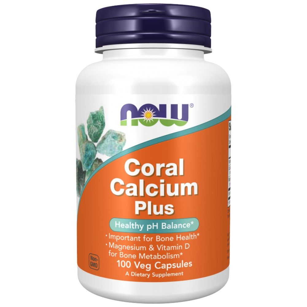 Korallencalcium plus | mit Calcium, Magnesium und Vitamin D - 100 Kapseln