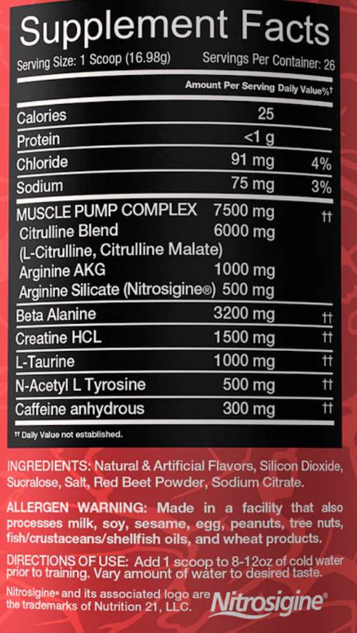 Stomp | Massive Pumpen und Ausdauer 455 Gramm