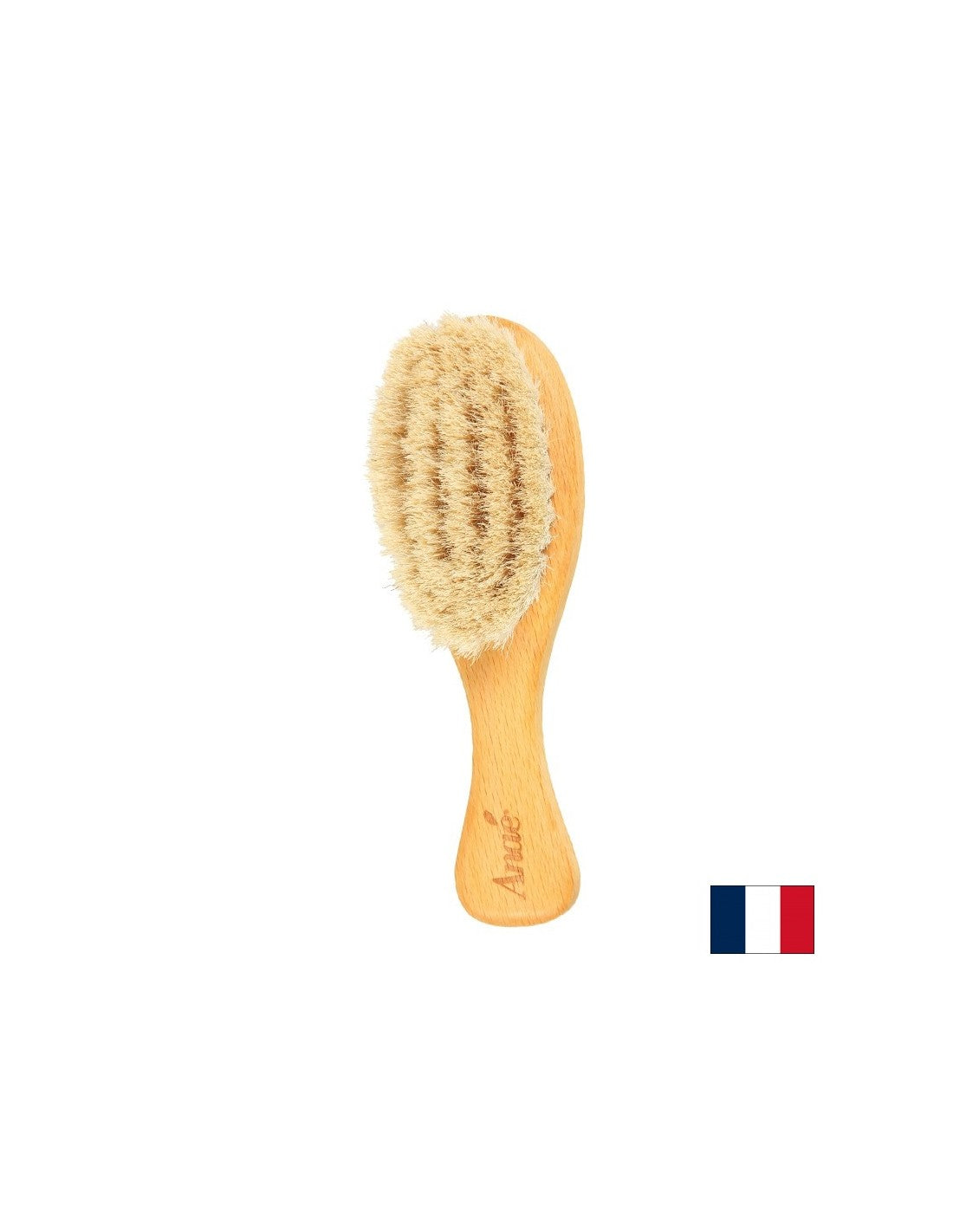 Weiche Holzbürste für Babyhaare, 13 cm