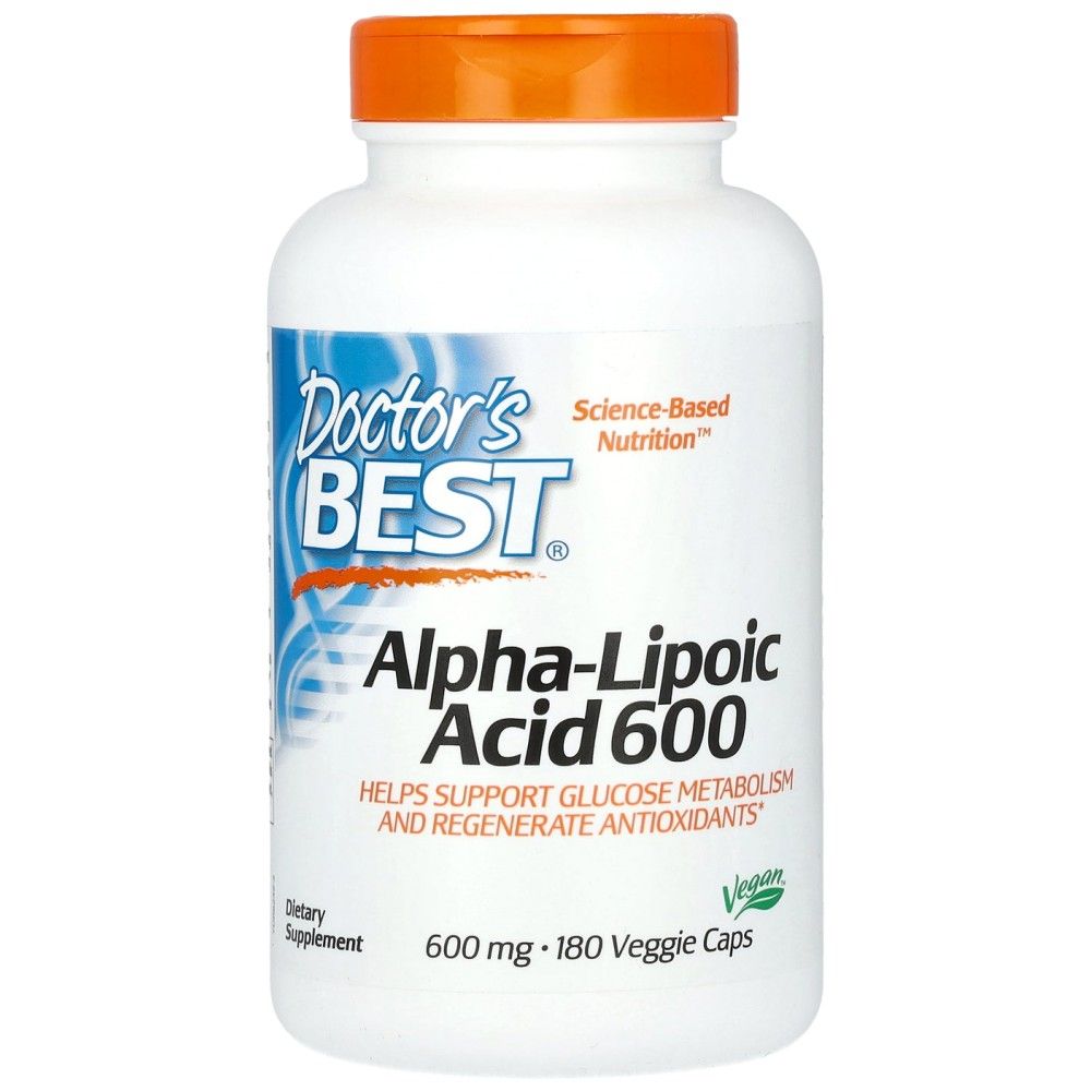 Beste Alpha -Liponsäure 600 mg - 180 Kapseln