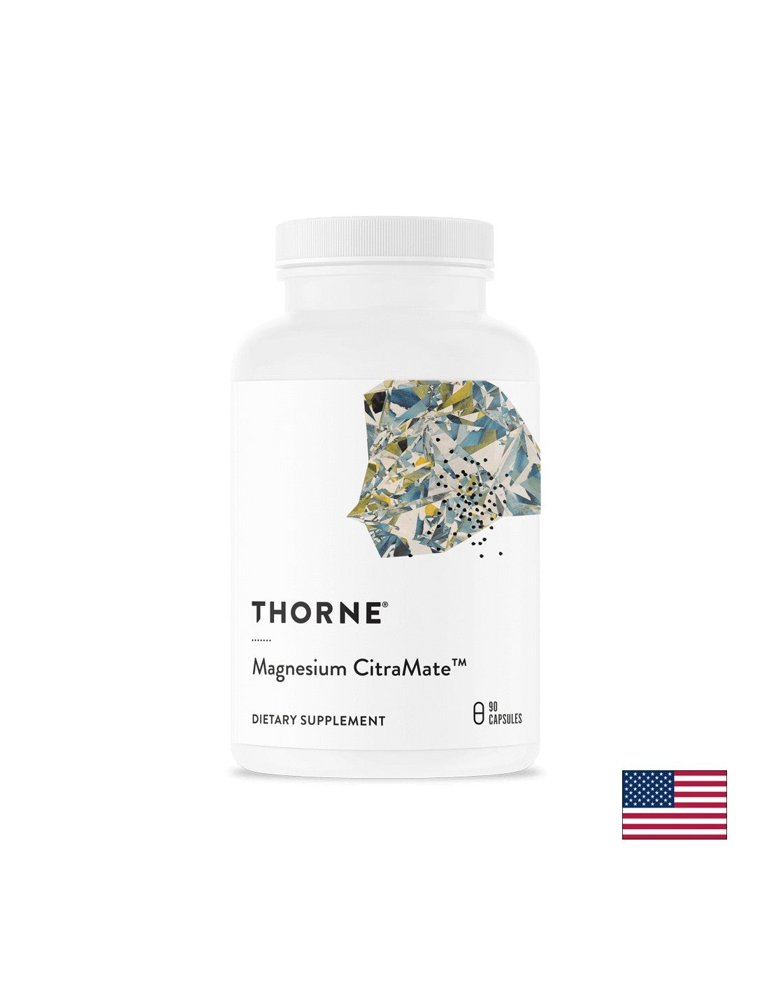 Herz- und Muskelgesundheit – Magnesium (Citrat/Malat), 135 mg x 90 Kapseln <tc>Thorne</tc>