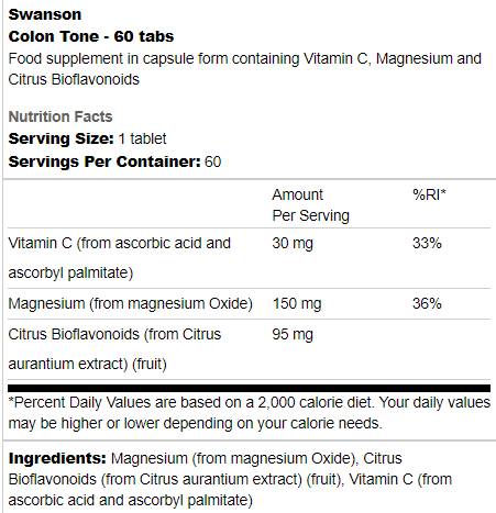 Darmton | Dickdarmreinigungsformel 60 Tabletten