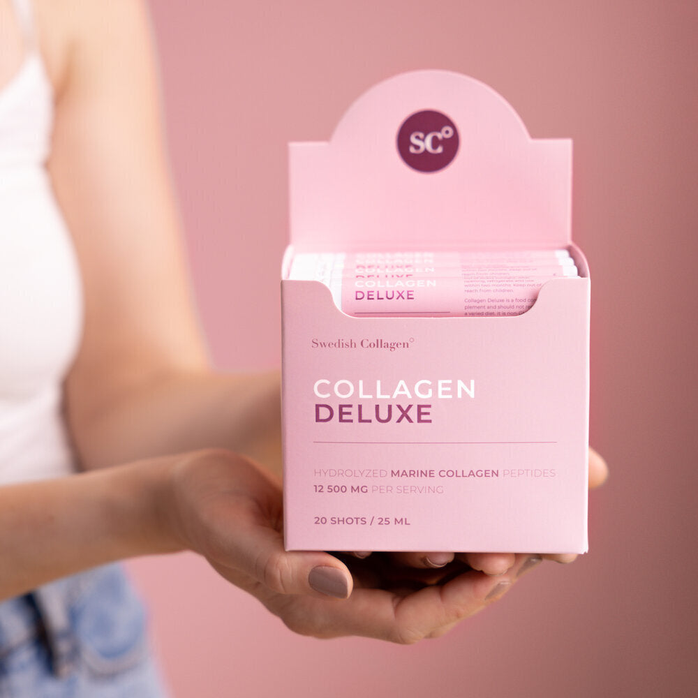 Fish Collagen Deluxe® 12,500 mg with hyaluronic acid 75 mg 20 x 25ml - Nutra Best Europe