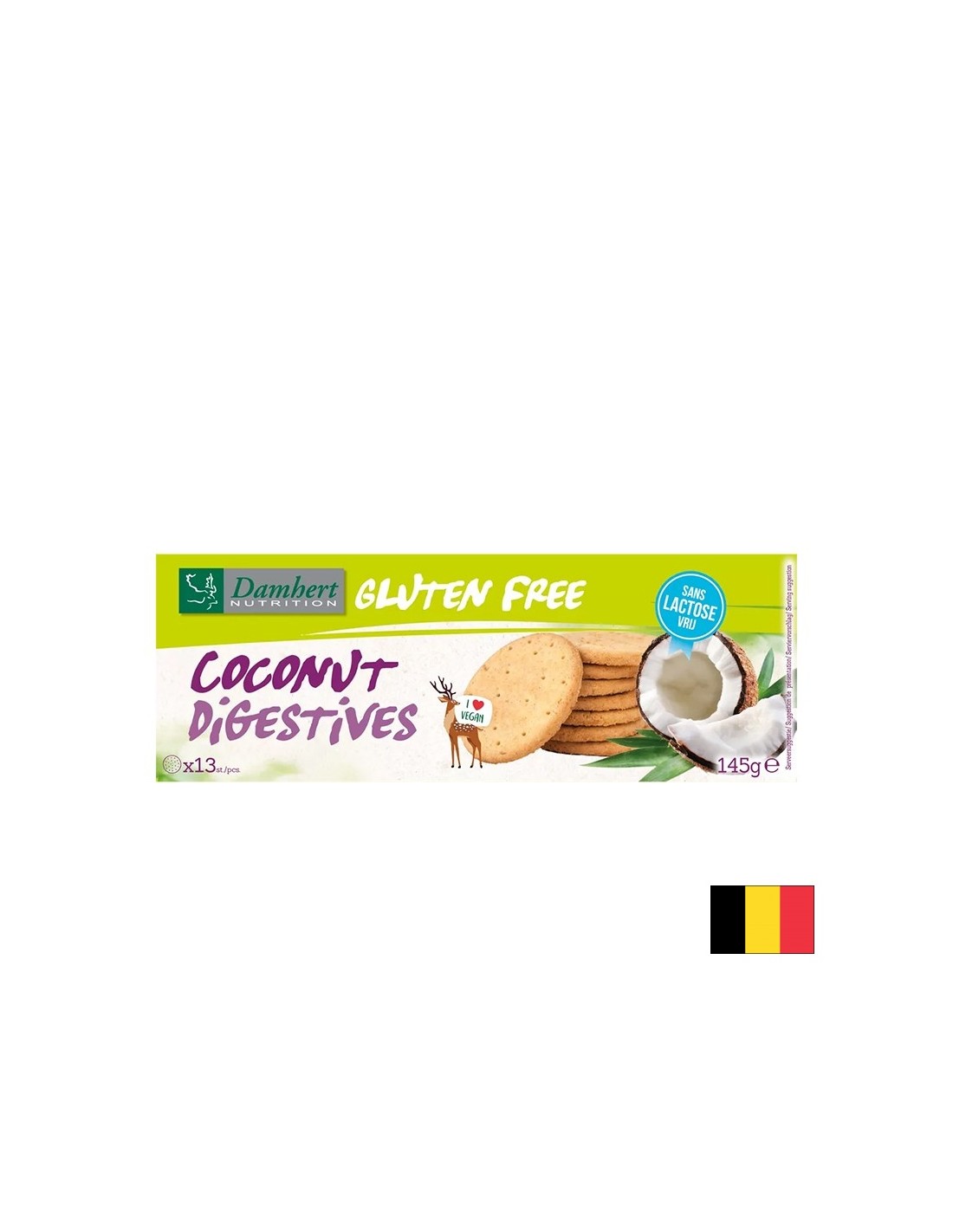 Kokoskekse (gluten- und laktosefrei), 145 g