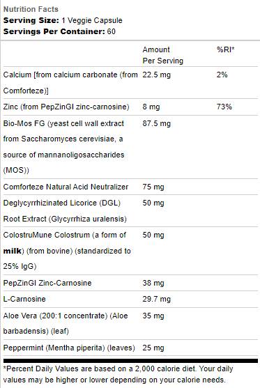 Magenverteidigung Essentials | Mit Pepzingi und Comforteze 60 Kapseln