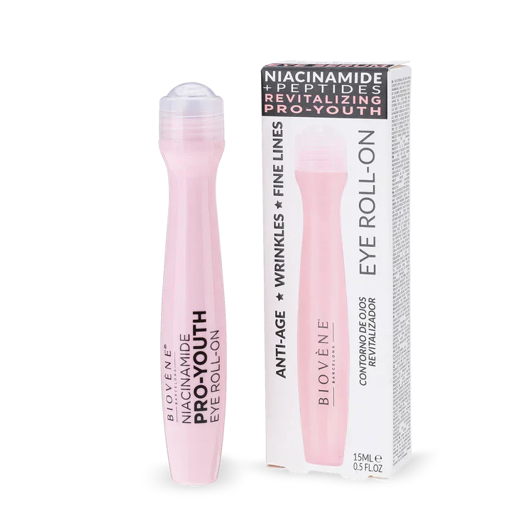 Niacinamid-Augenroller mit Peptiden zur Faltenreduzierung 15 ml
