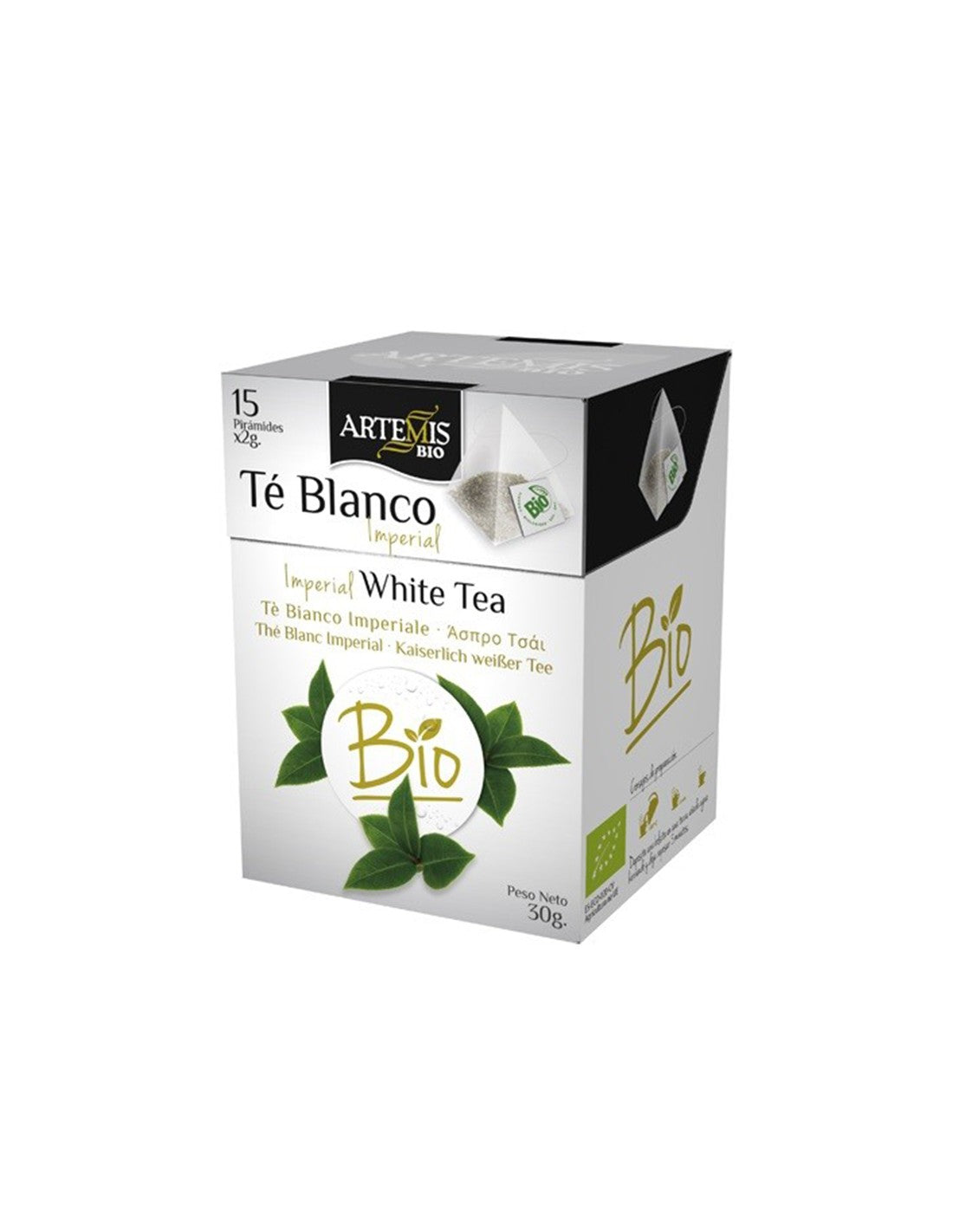 Weißer Tee Bio, 15 Filterbeutel