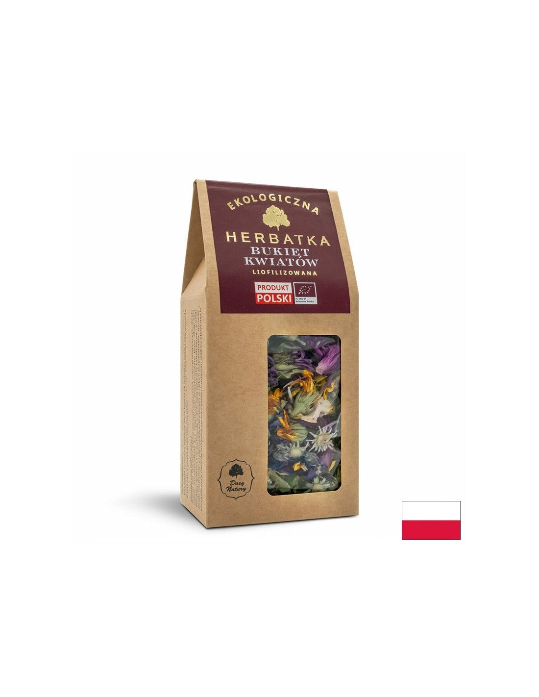 Teestrauß aus gefriergetrockneten Blüten (Bio), 15 g <tc>Dary Natury</tc>