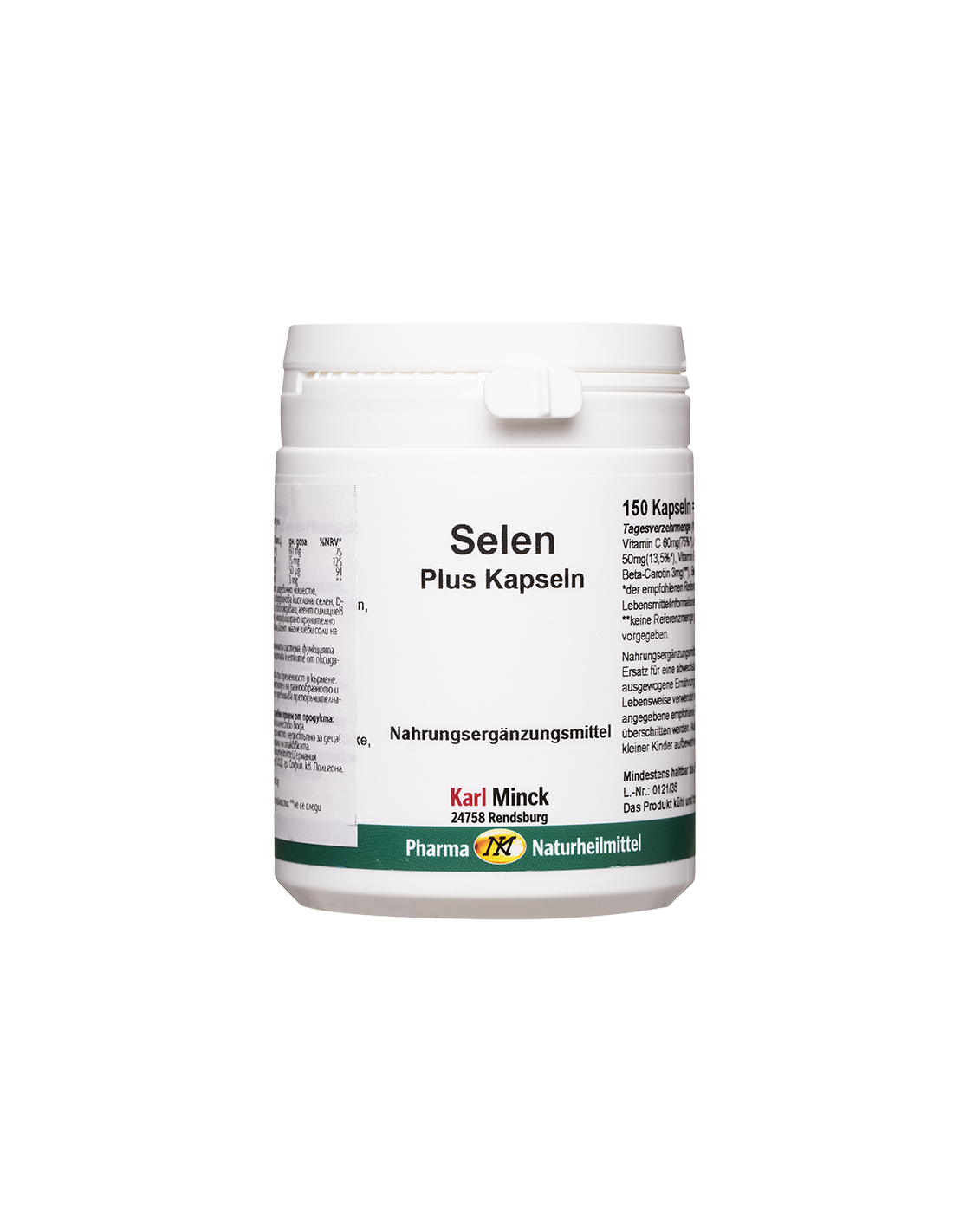 Schilddrüse und Immunität – Selenium Plus Vitamine E und C, 150 Kapseln