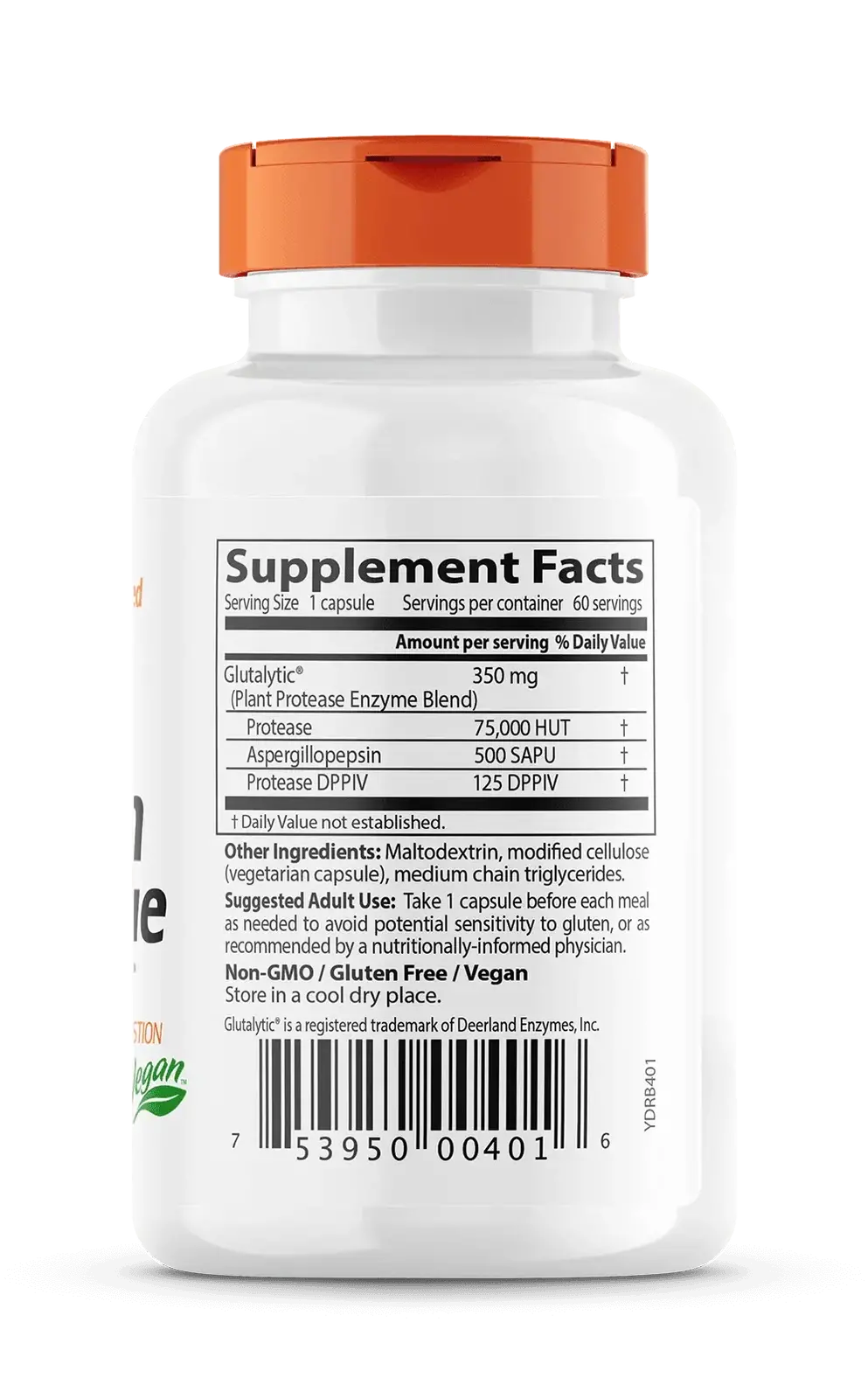 Gluten Rescue | mit glutalytic® - 60 Kapseln