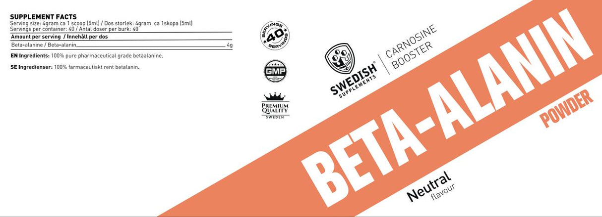 Beta Alaninpulver - 300 Gramm