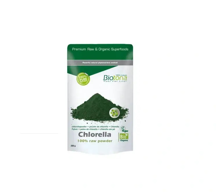 Biotona organic chlorella 200 g - Nutra Best Europe