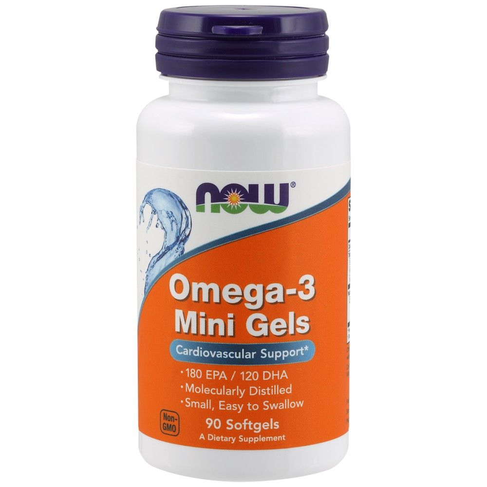 Omega -3 -Mini -Gele - 90 Gelkapseln
