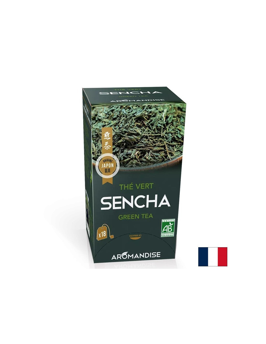 Sencha Grüntee, 18 Filterbeutel