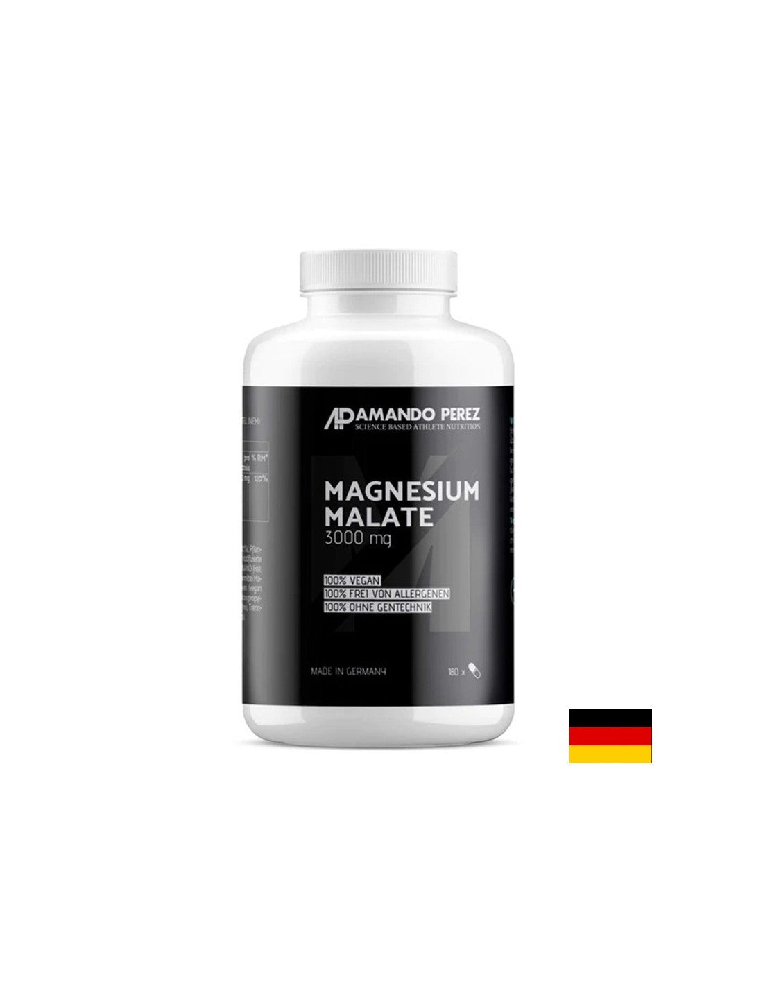 Muskel- und Herzfunktion – Magnesium (Malat), 180 Tabletten
