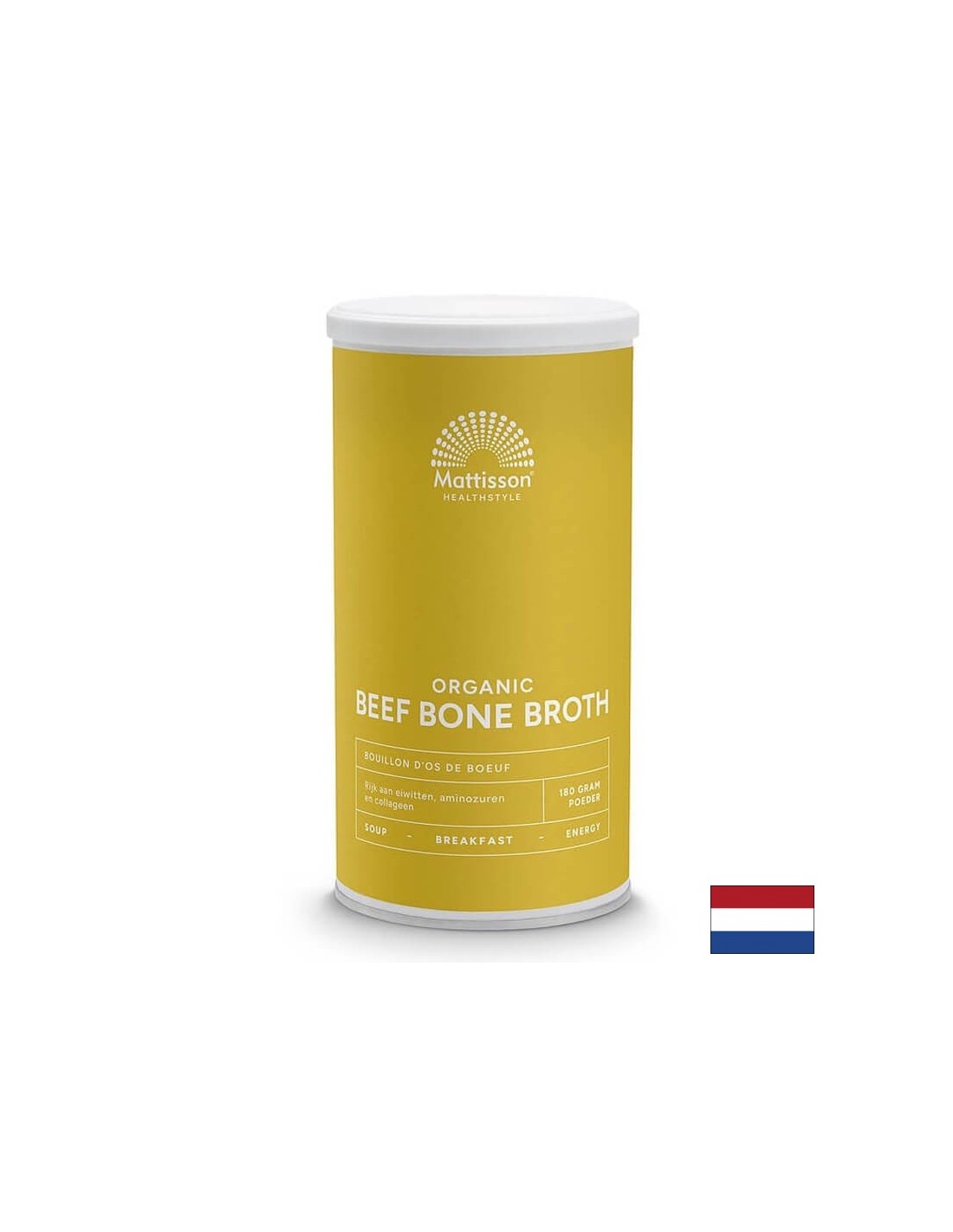 Gesunde Gelenke und schöne Haut – Rinderknochenbrühe BIO, 180 g, Pulver
