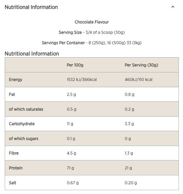 Veganer Mischungsgeschmack - 2500 Gramm