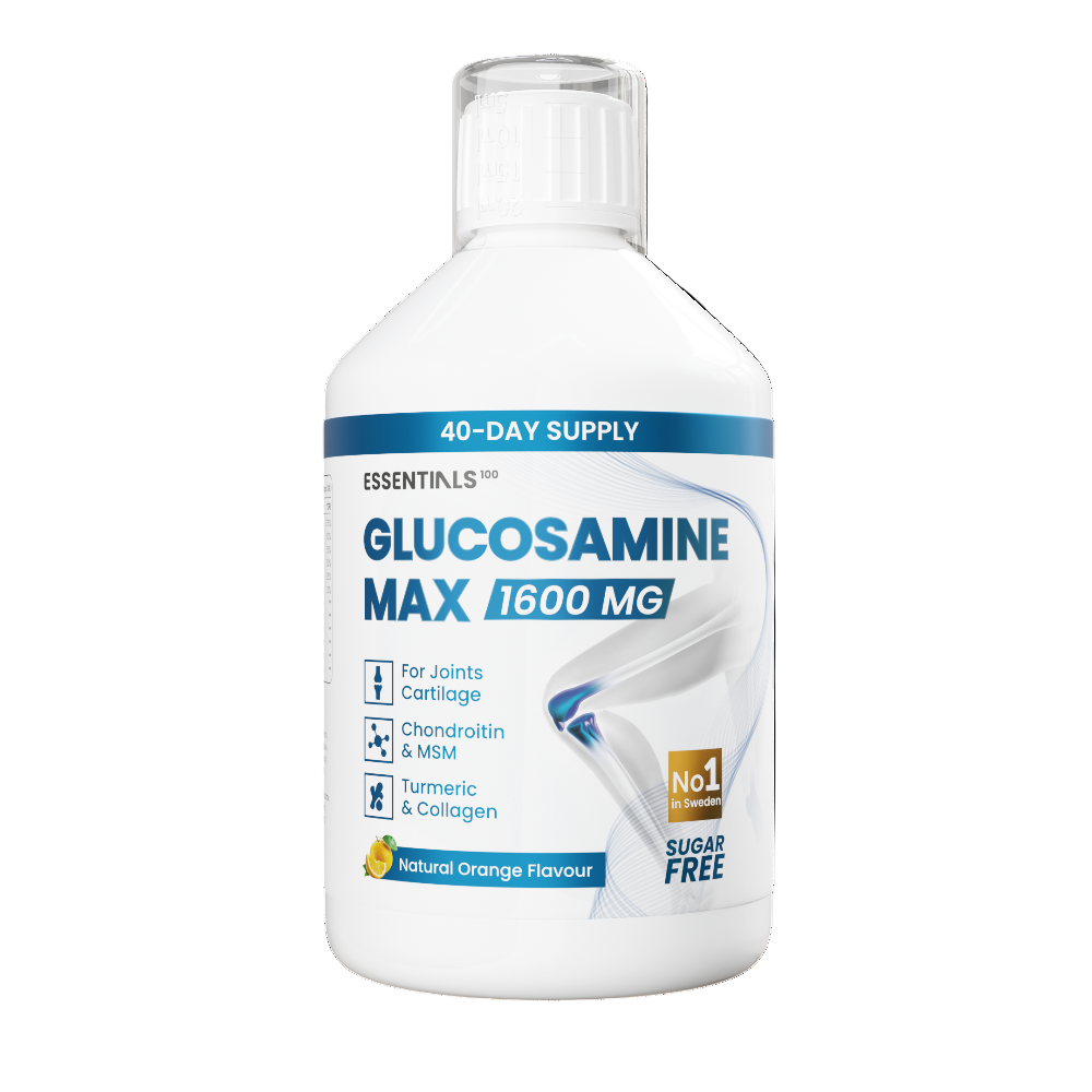 Glucosamin MAX mit Kollagen Typ 2, MSM, Chondroitin (40/20 Dosen, 500 ml)