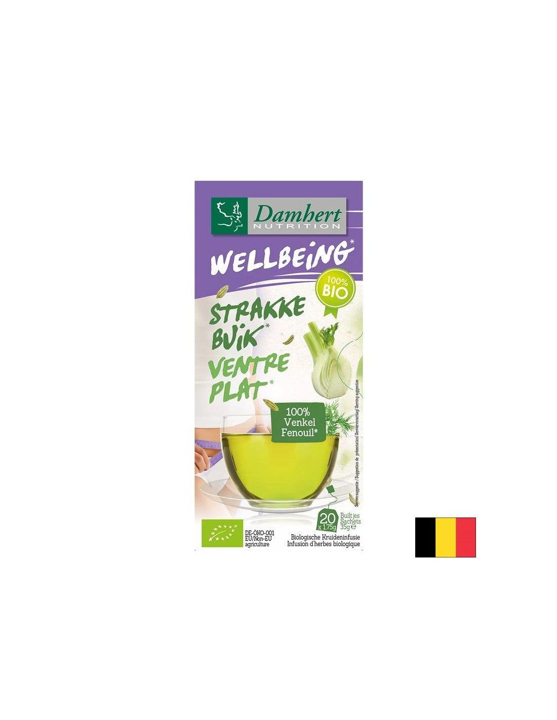 Flat Belly Tea BIO, 20 Filterbeutel