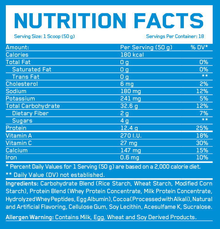 Massenbuild Gainer - 0,908 kg