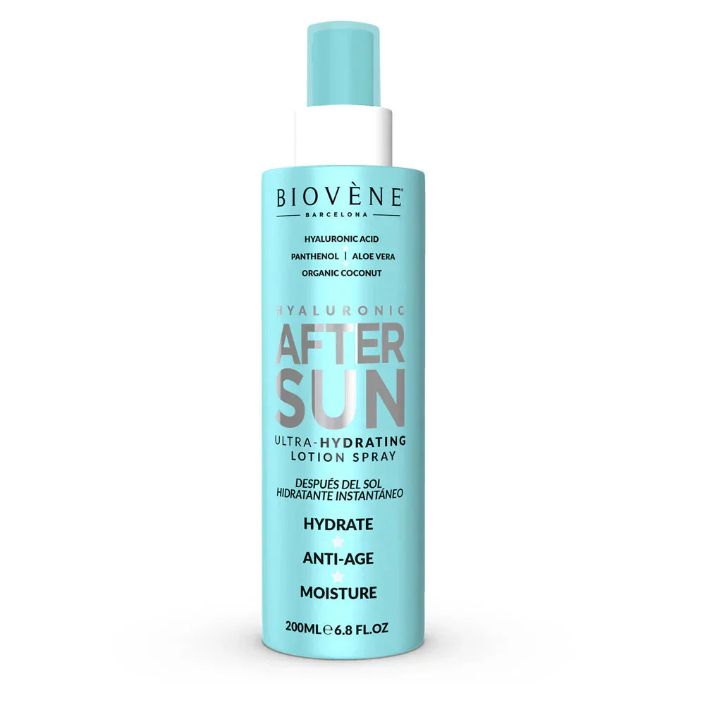 Beruhigendes Lotionsspray mit Hyaluronsäure nach der Sonne – 200 ml