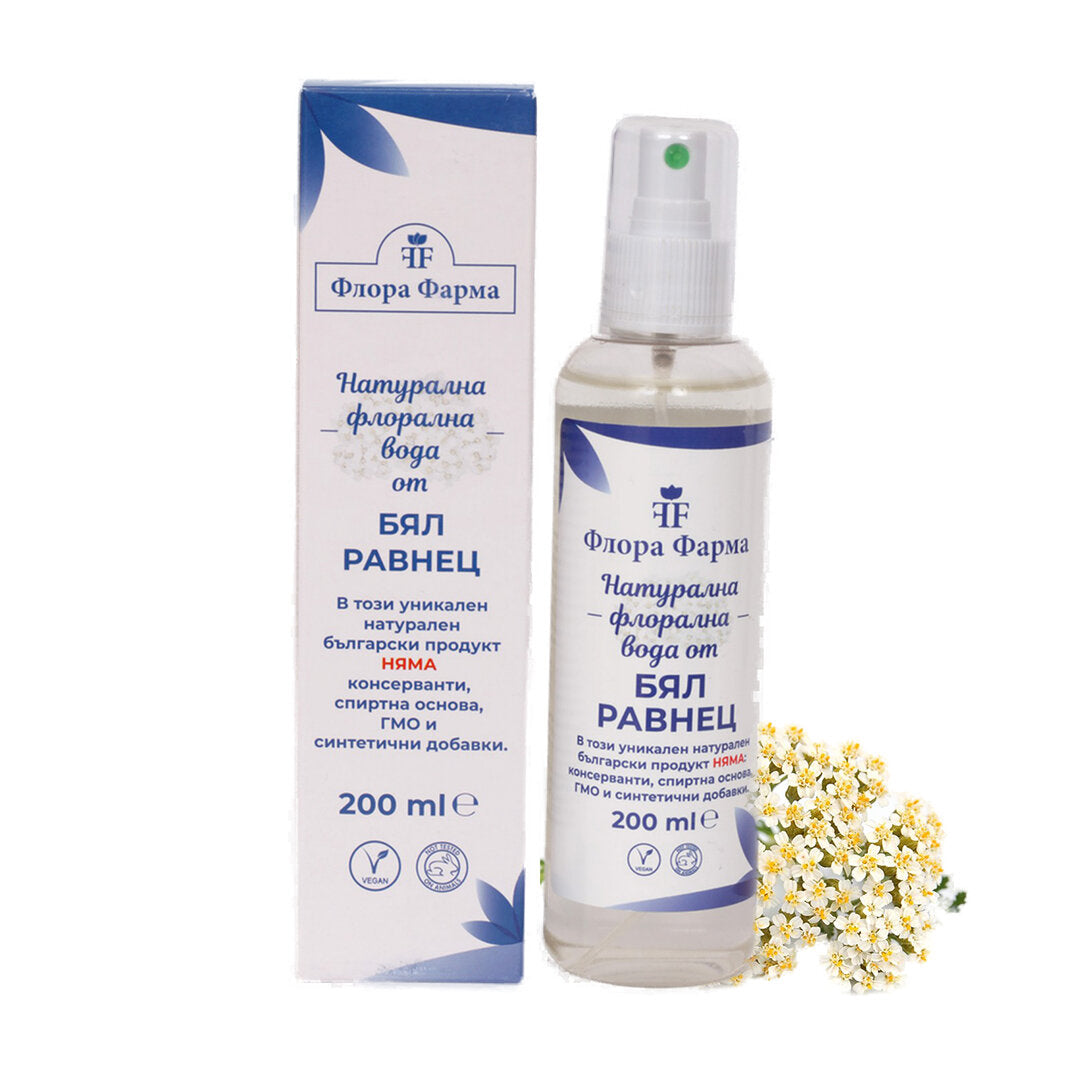 Natürliches Blütenwasser aus Schafgarbe - 200 ml FLORA PHARMA