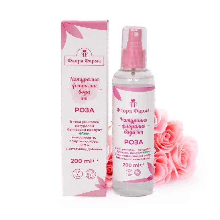 Natürliches Blumenrosenwasser - 200 ml FLORA PHARMA