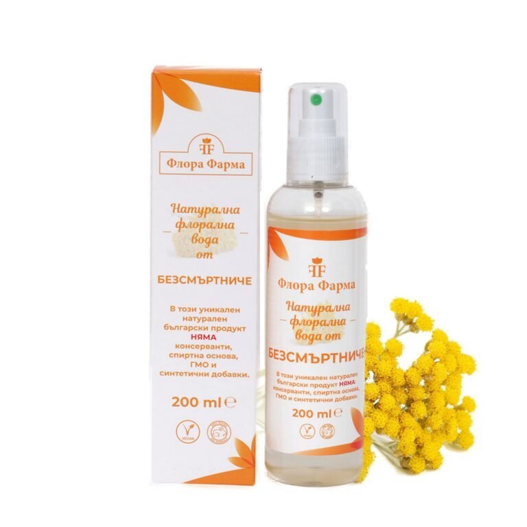 Natürliches Blütenwasser aus Immortelle - 200 ml FLORA PHARMA