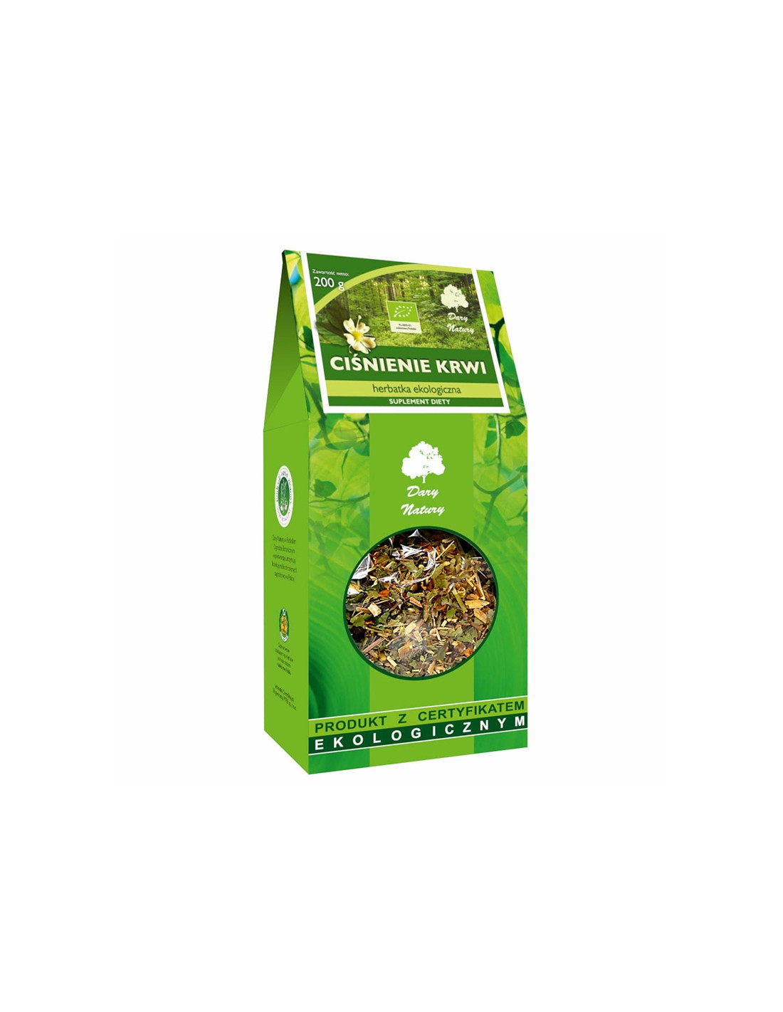 Kräuter-Bio-Mischung zur Aufrechterhaltung des Blutdrucks, 200 g