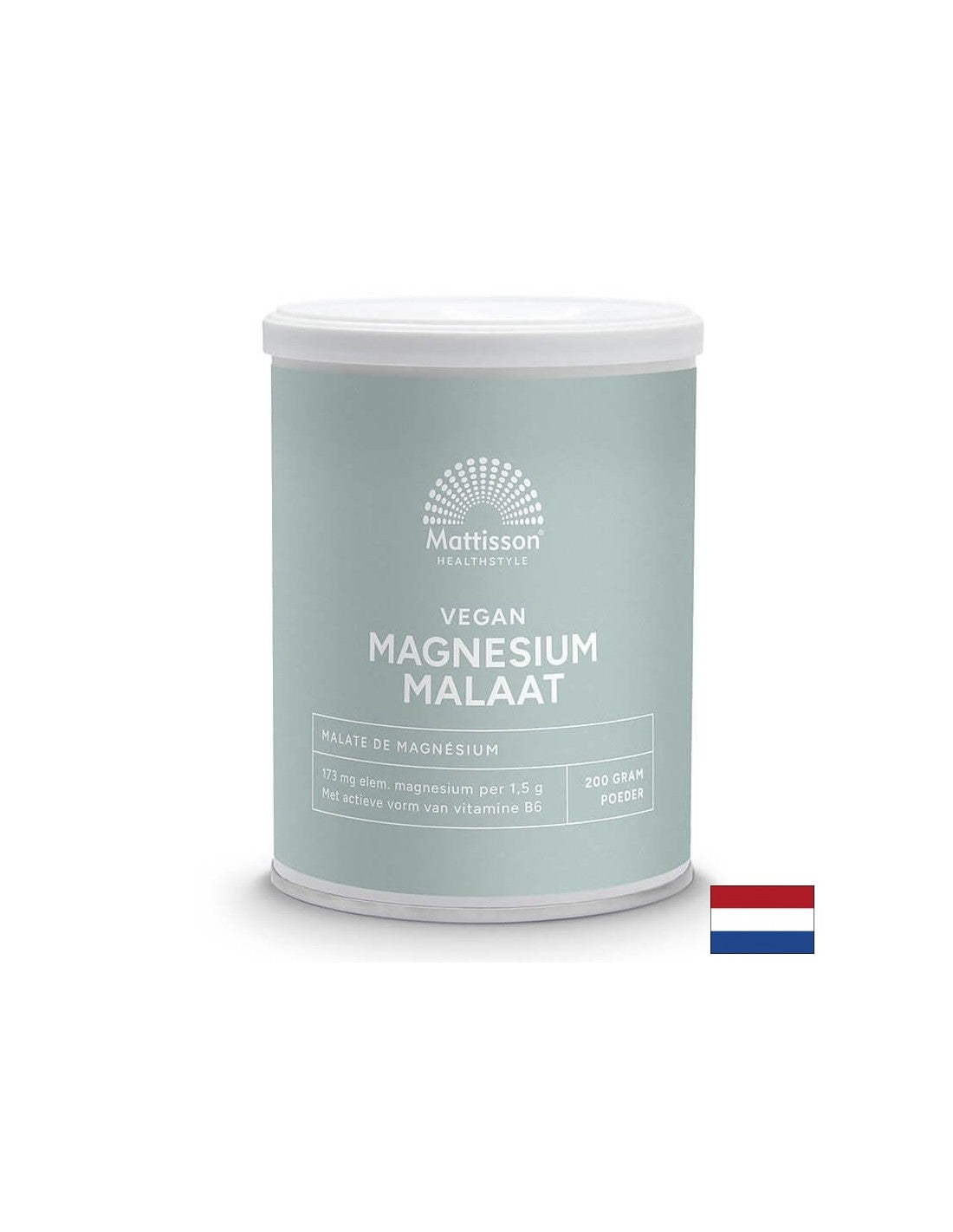 Unterstützt Herz und Muskeln – Magnesium (Malat), 200 g Pulver <tc>Mattisson Healthstyle</tc>