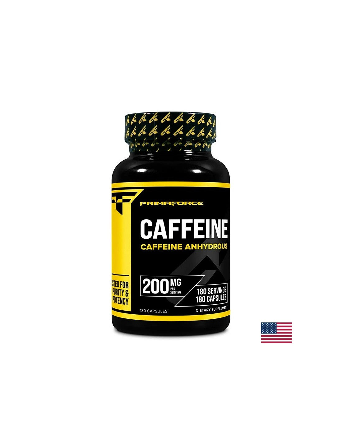 Gesunder Gewichtsverlust – Koffein, 200 mg x 180 Kapseln