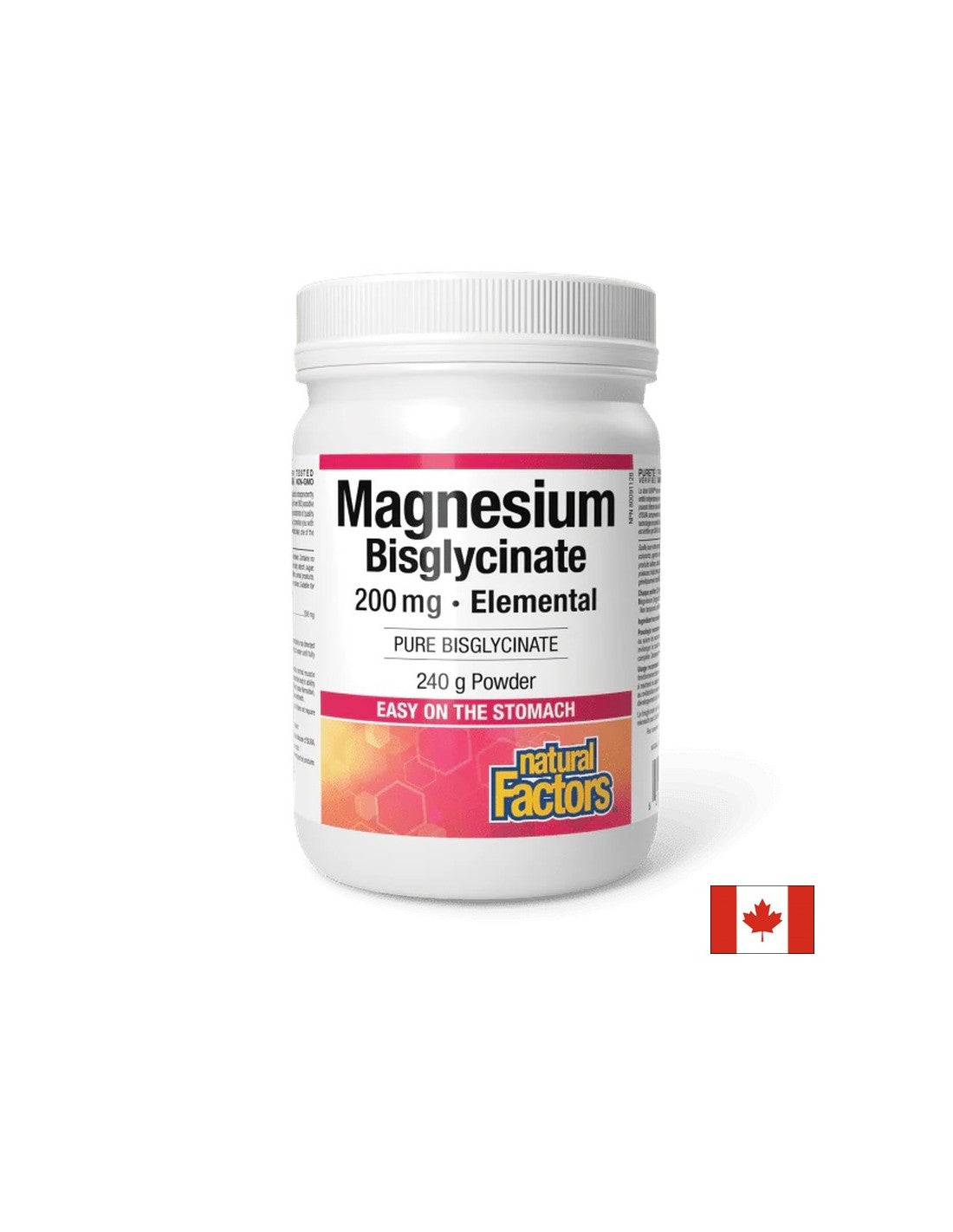 Unterstützt das Nervensystem und die Muskulatur – Magnesium (Bisglycinat), 200 mg x 290 g Pulver