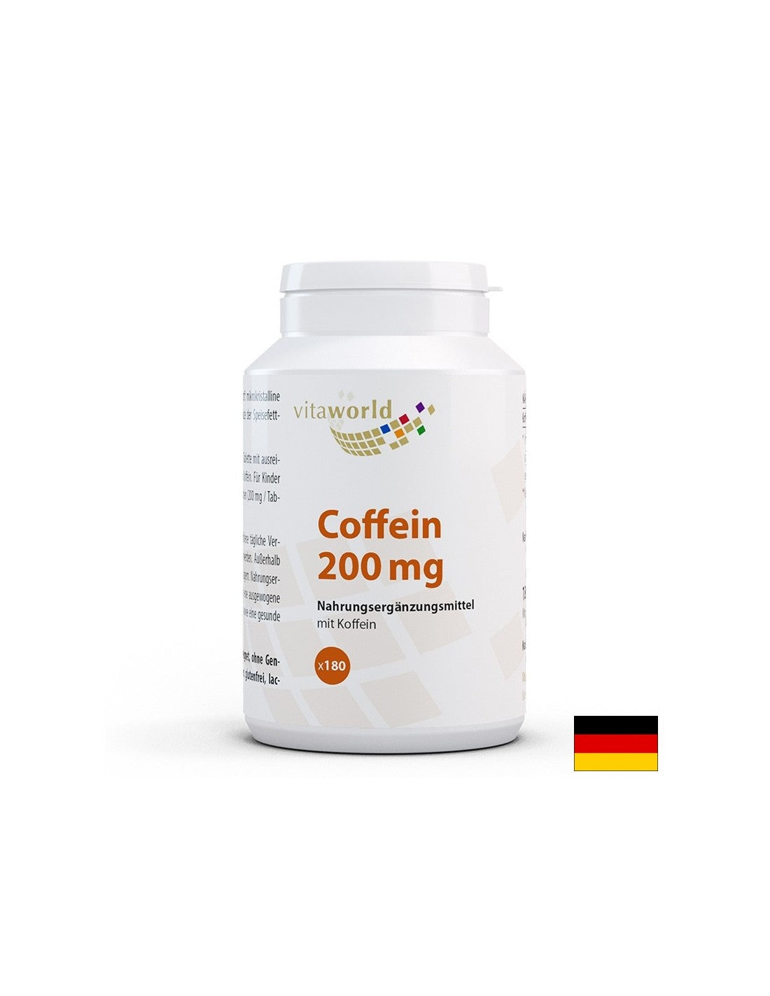 Energie und Stoffwechsel – Koffein, 200 mg x 180 Tabletten