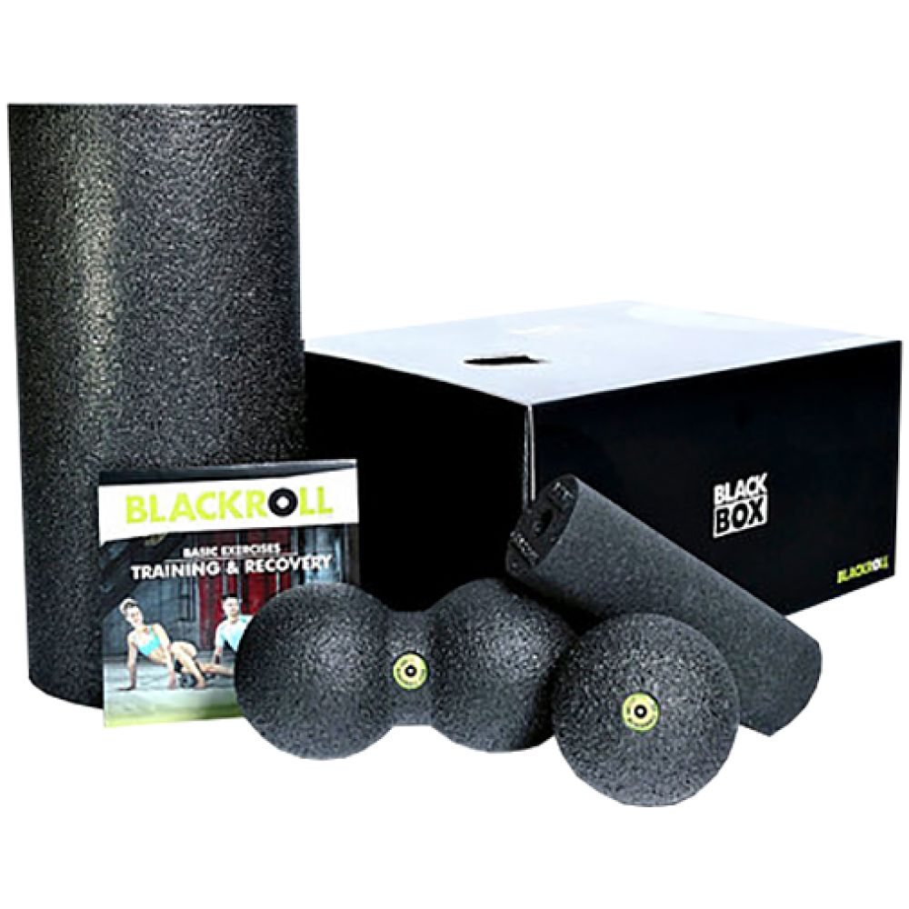 <tc>Blackroll</tc>® BlackBox Standard | 4er Set Selbstmassagegeräte