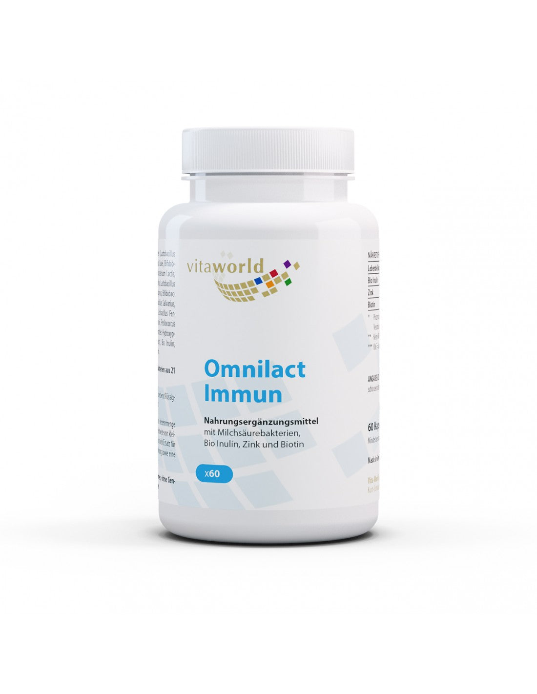Omni-Lact Immune Probiotic 21 Stämme, 35 Milliarden aktive Probiotika, 60 Kapseln