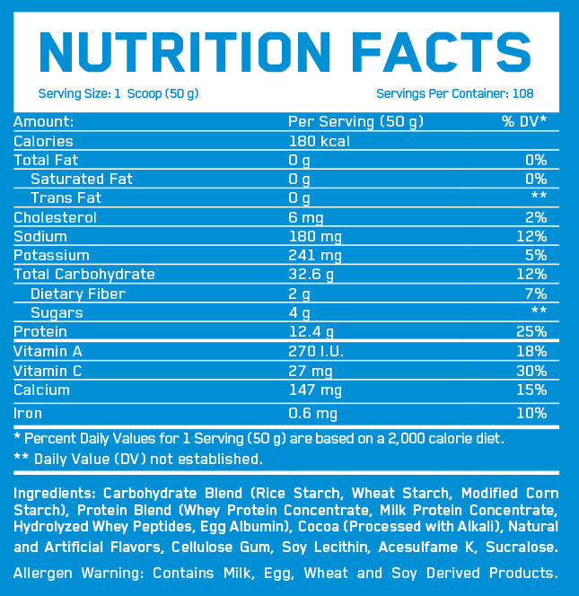Massenbuild Gainer - 5,443 kg