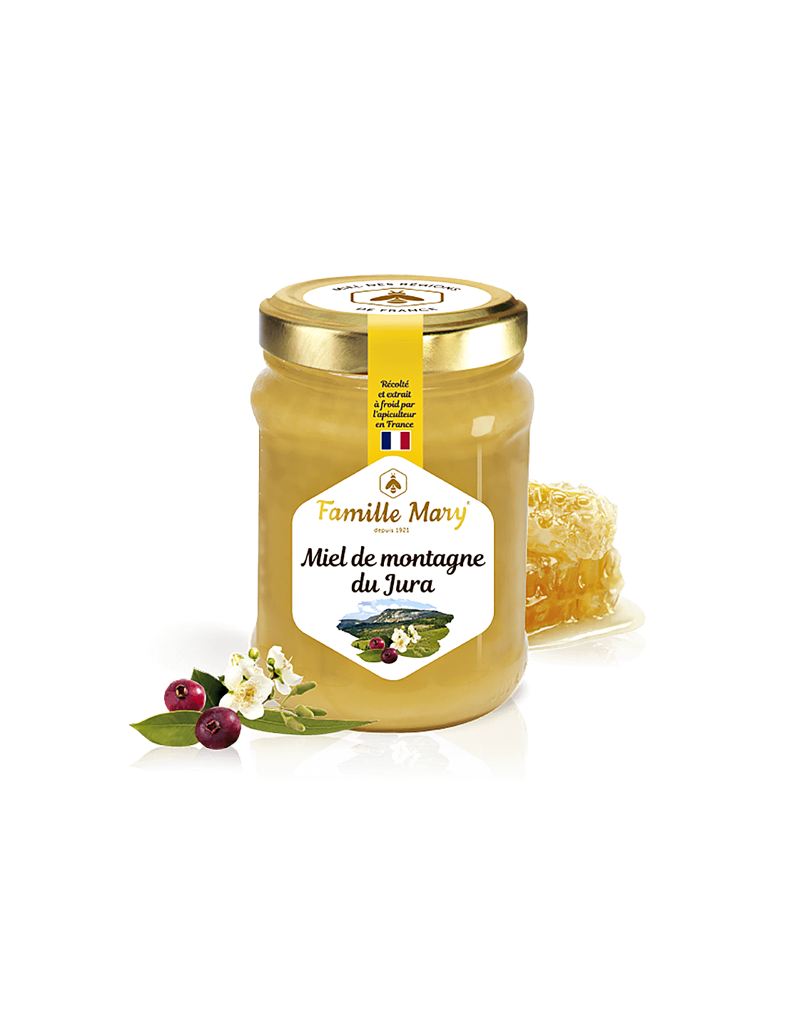 Berghonig aus dem Jura, Frankreich, 230 g