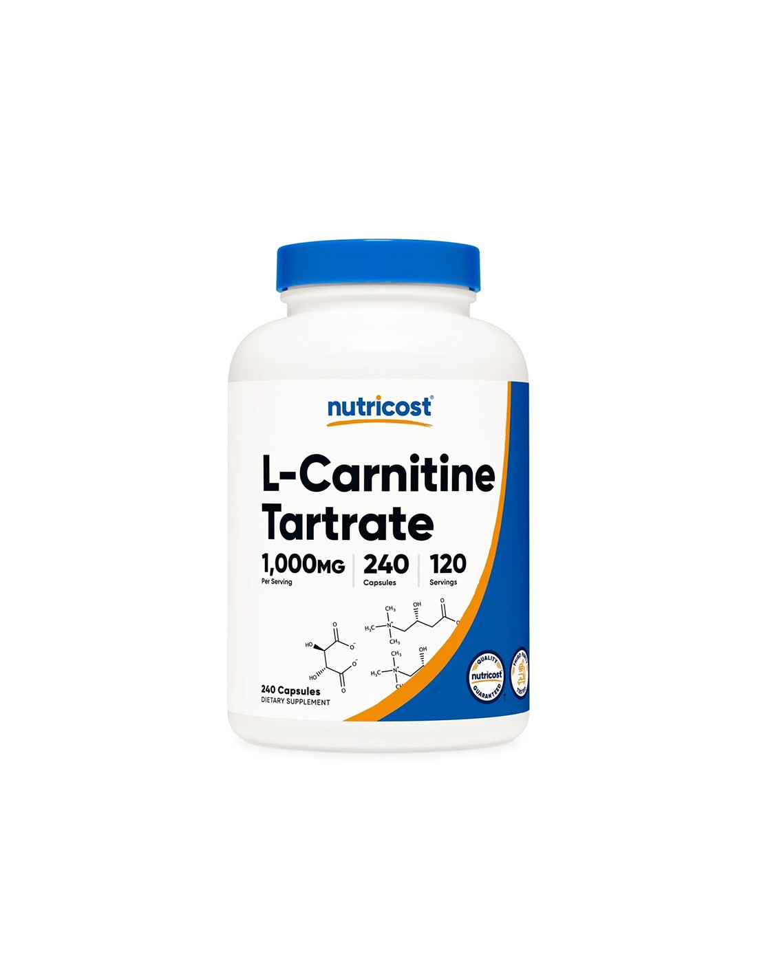 Fettverbrennung – L-Carnitin (Tartrat), 240 Kapseln