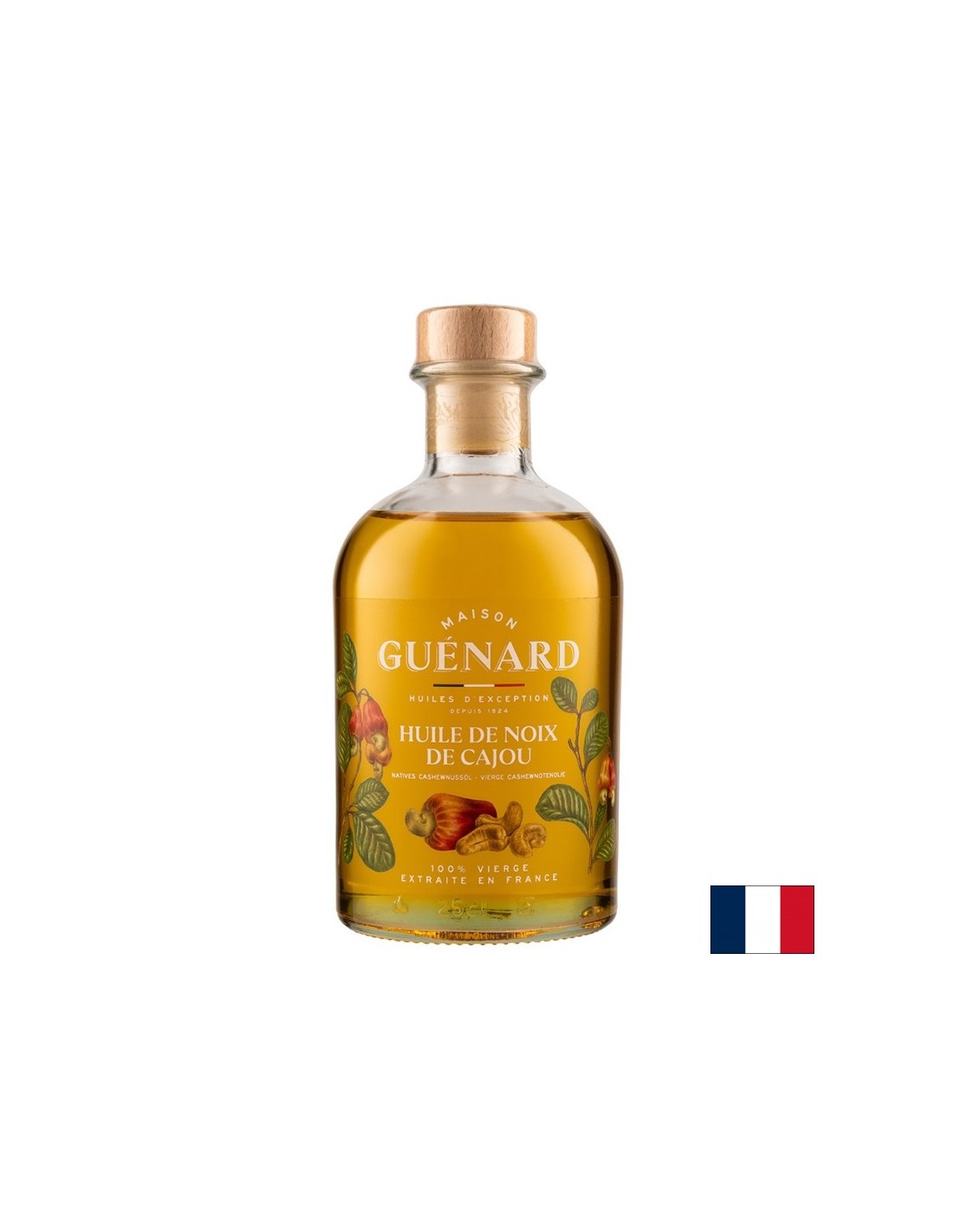 Kaltgepresstes Cashewöl, 240 ml