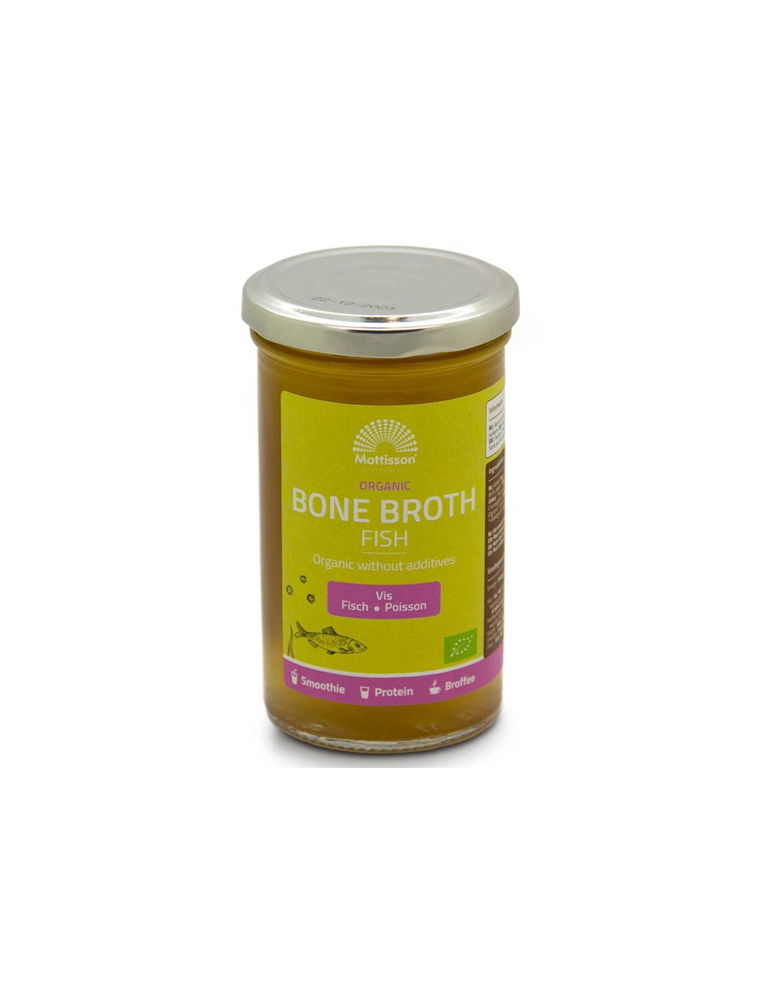 Fischknochenbrühe Bio, 240 ml <tc>Mattisson Healthstyle</tc>