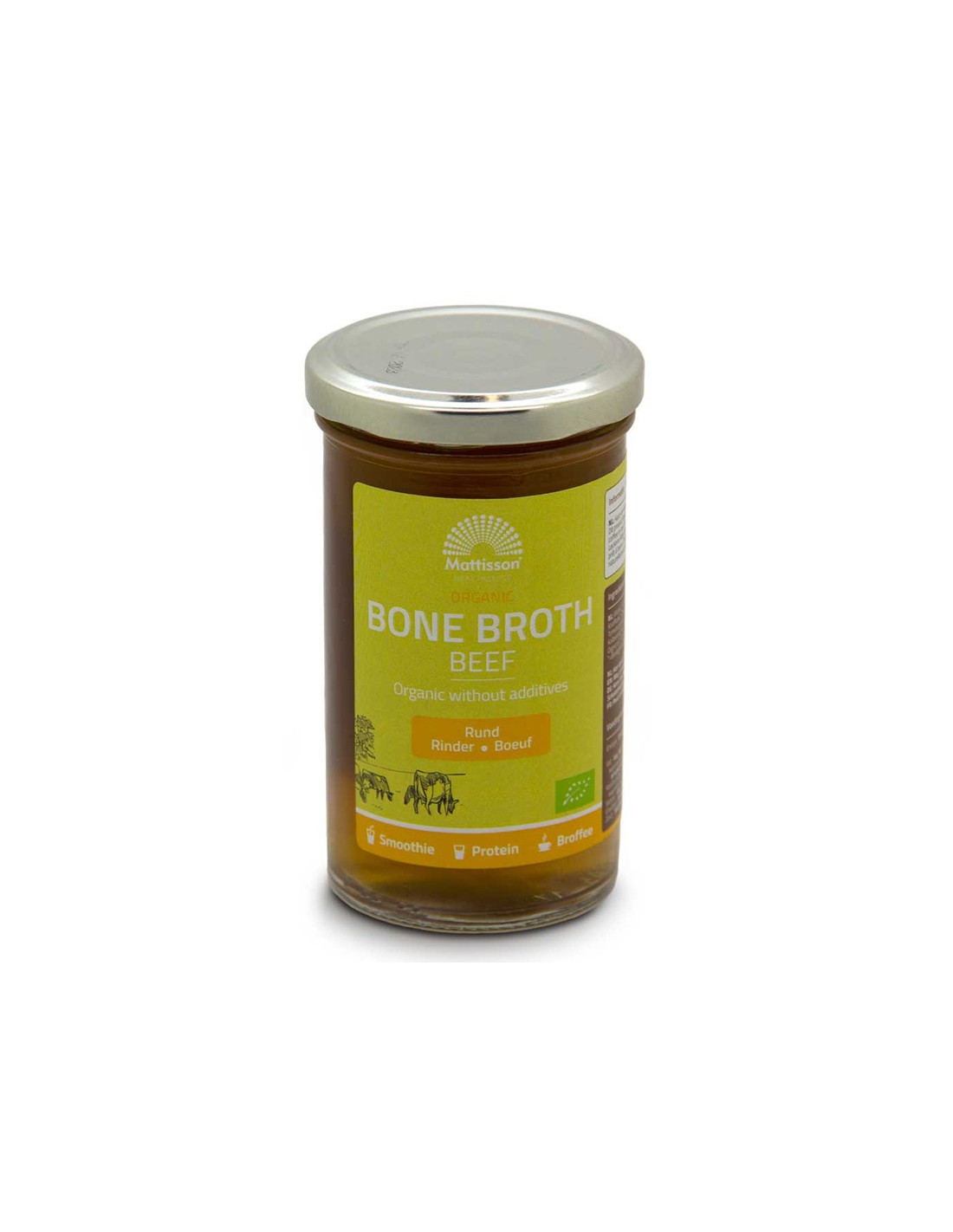 Bio-Rinderknochenbrühe, 240 ml <tc>Mattisson Healthstyle</tc>