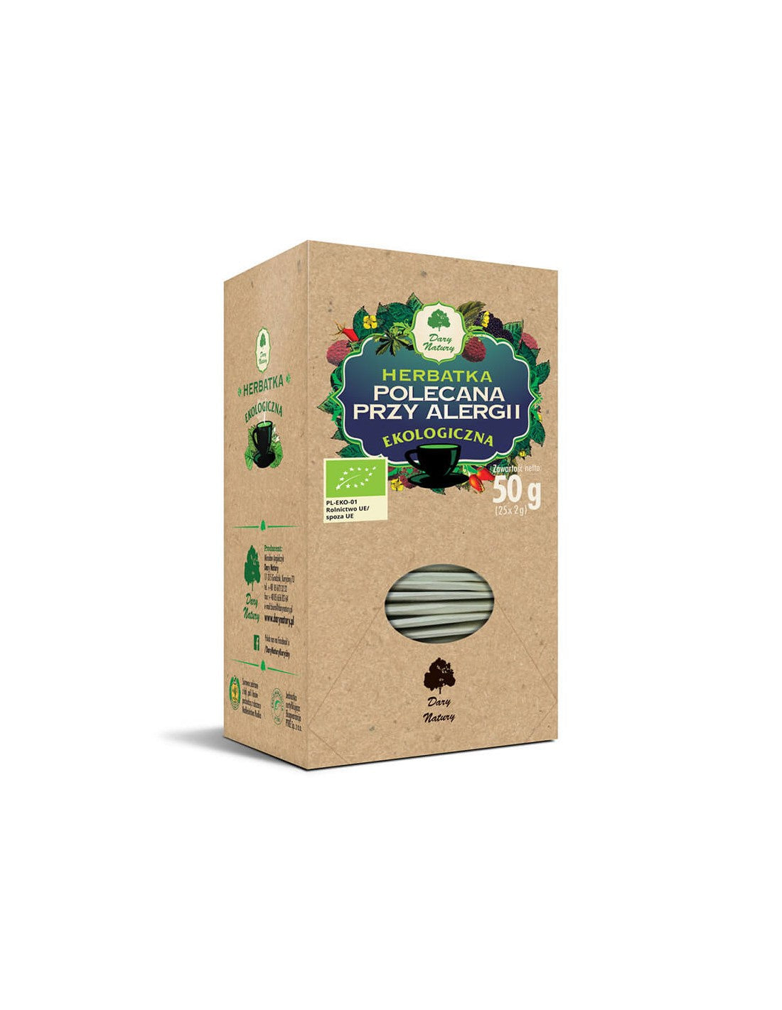 Kräutertee gegen Allergien Bio, 25 Packungen