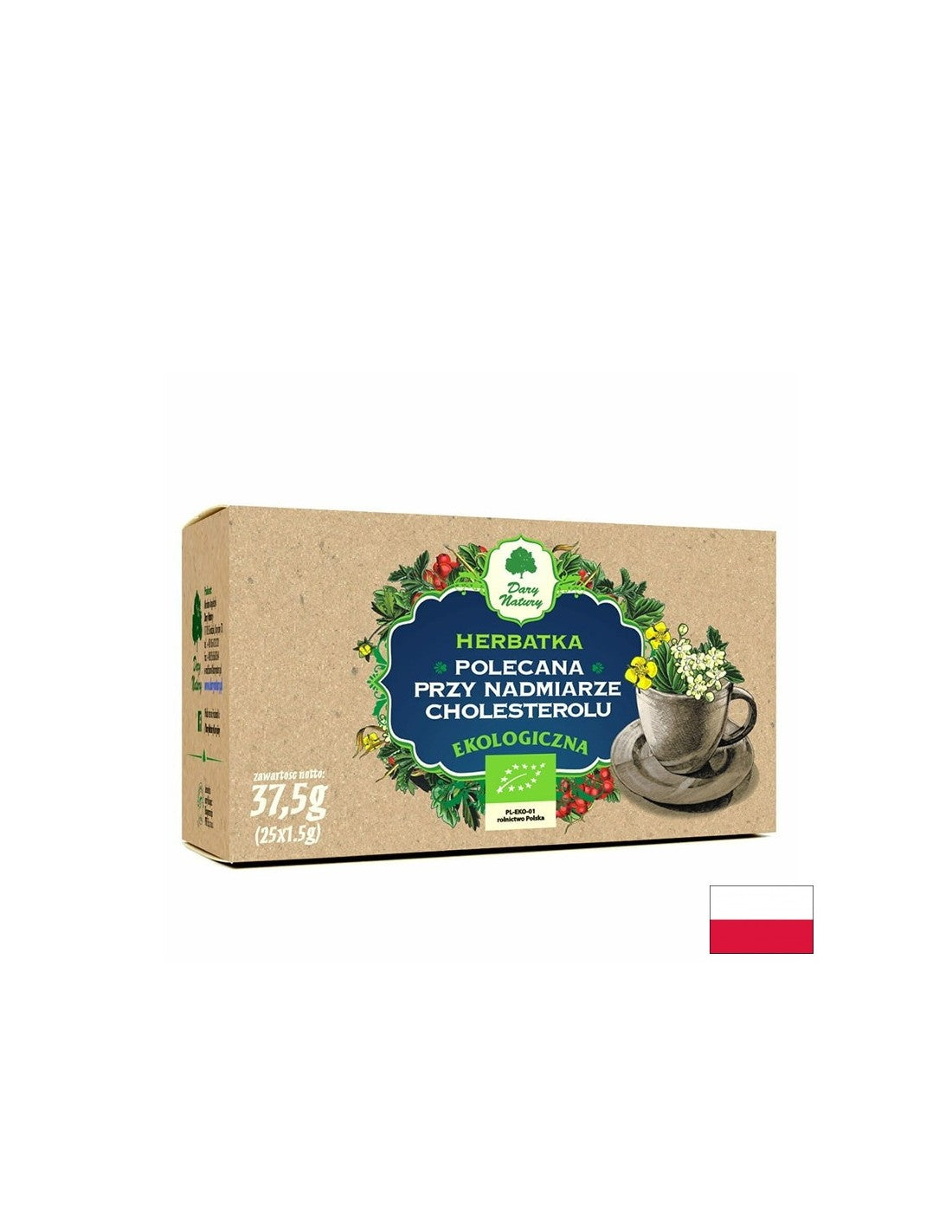 Cholesterin-normalisierender Tee Bio, 25 Filterbeutel