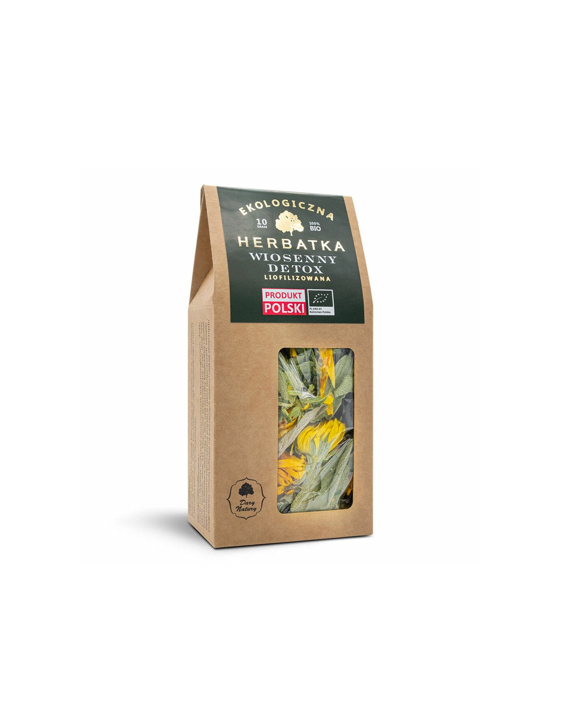 Gefriergetrockneter Kräutertee Spring Detox Bio, 25 g <tc>Dary Natury</tc>