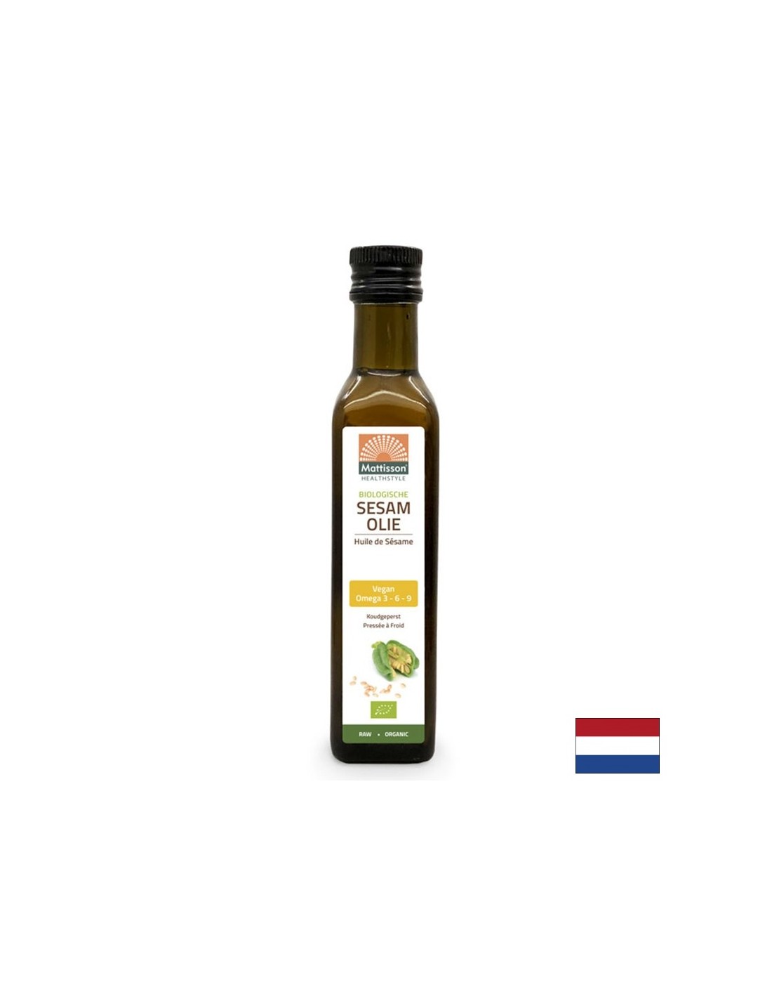 Sesamöl (kaltgepresst) BIO, 250 ml
