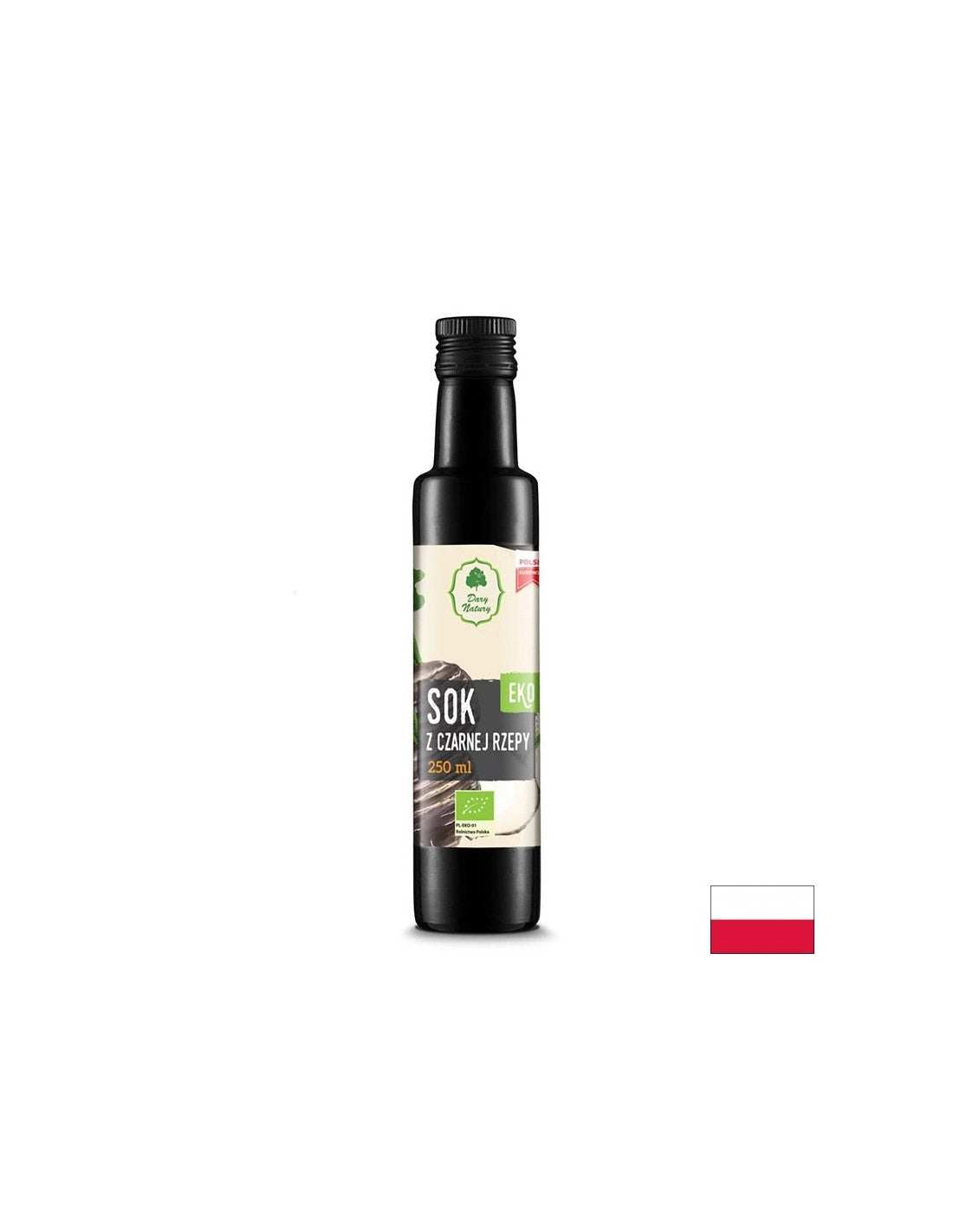 Bio-Schwarzrettichsaft zur Zugabe zu Getränken und Mahlzeiten – Leber- und Magen-Darm-Gesundheit, 250 ml, 5 Dosen