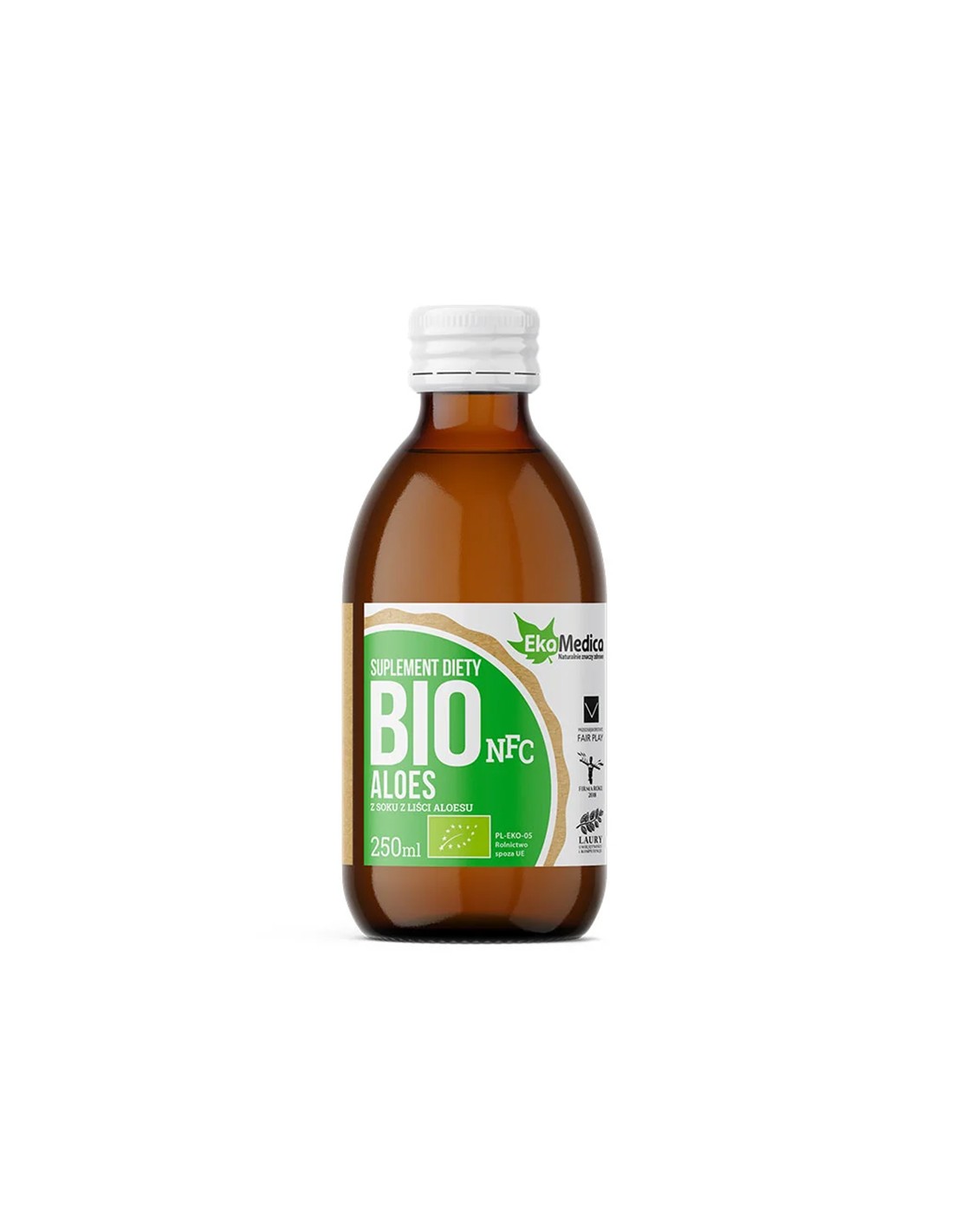 Bio-Aloe-Vera-Blattsaft – Gute Verdauung und starke Immunität, 250 ml, 5 Dosen