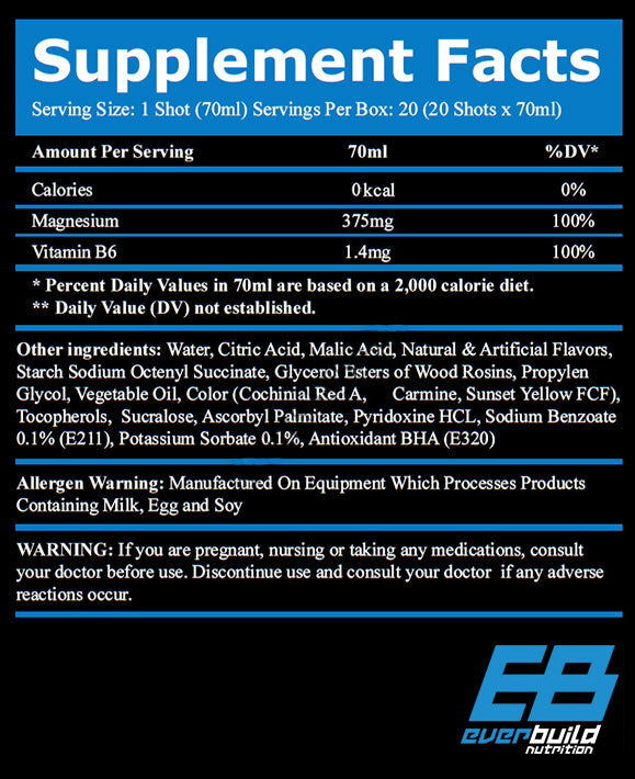 Magnesium -Schussbox / 20 x 70 ml